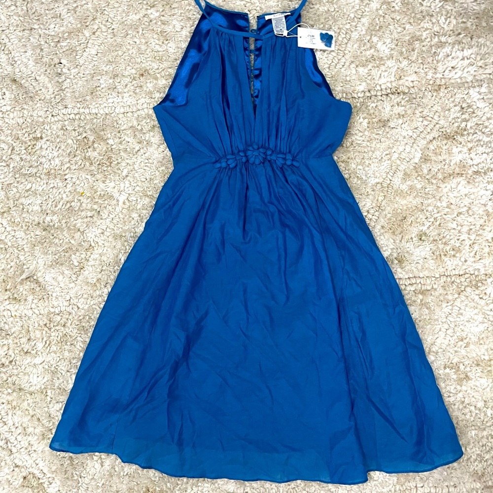 Nwt Esley Halter floral Dress